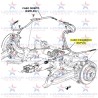 Rear Left Parking Brake Cable Chevrolet Captiva Sport 2012/2015 C661360