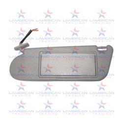 62-1902114 - Sun visor with mirror and light left side (Driver)