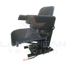 BR-2122 BR Simple shell seat without shock absorber, with rail, with armrest and belt